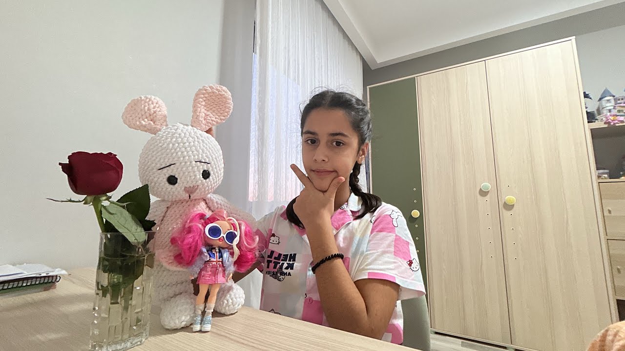 Size odamda sevdiğim🏡 şeyi gösterdim❤️🧸🎁￼