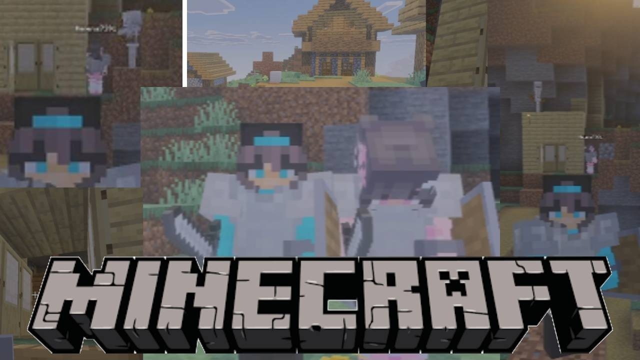 We Survived Minecraft… Somehow Together 🤪 Perfect New World