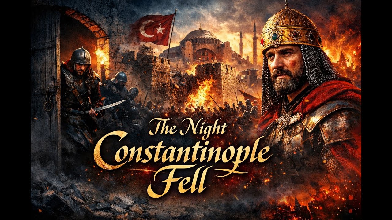 The Gate That Ended an Empire | How Constantinople Really Fell (1453)