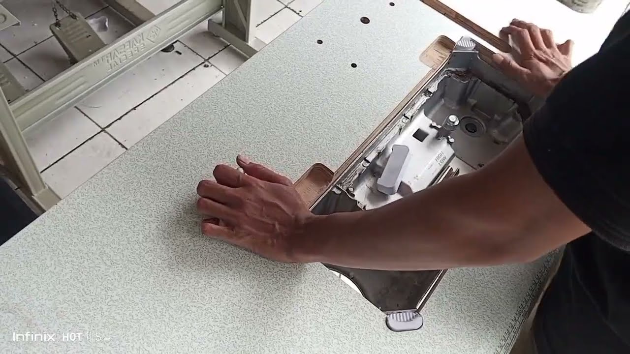 Tutorial Merakit Mesin Jahit Direct Servo dan Cara Pengoperasiannya