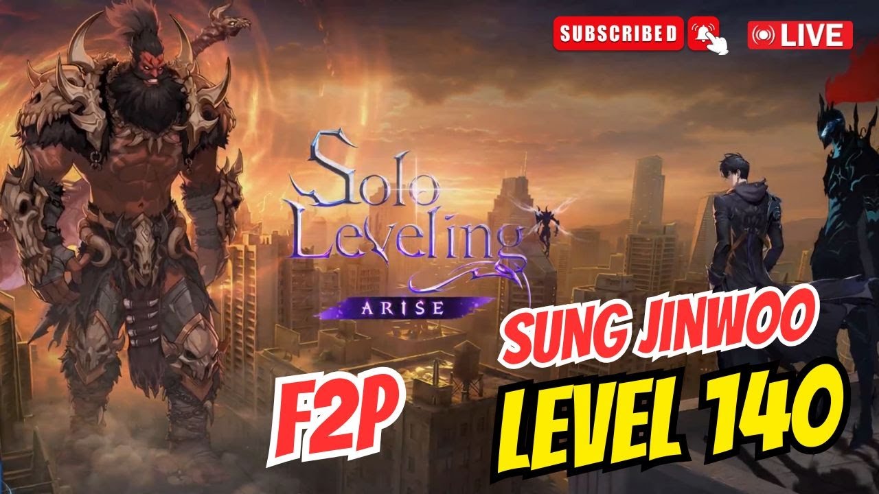 Solo Leveling Arise ~ Sung Jinwoo Next Level 140