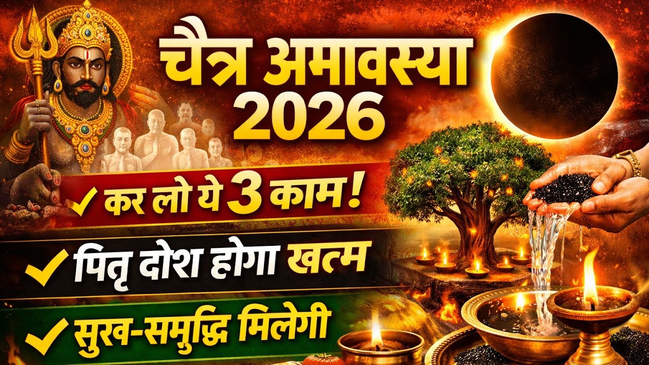 Chaitra Amavasya Date 2026 || अमावस्या कब है || अमावस्या के दिन का करें का ना करें 