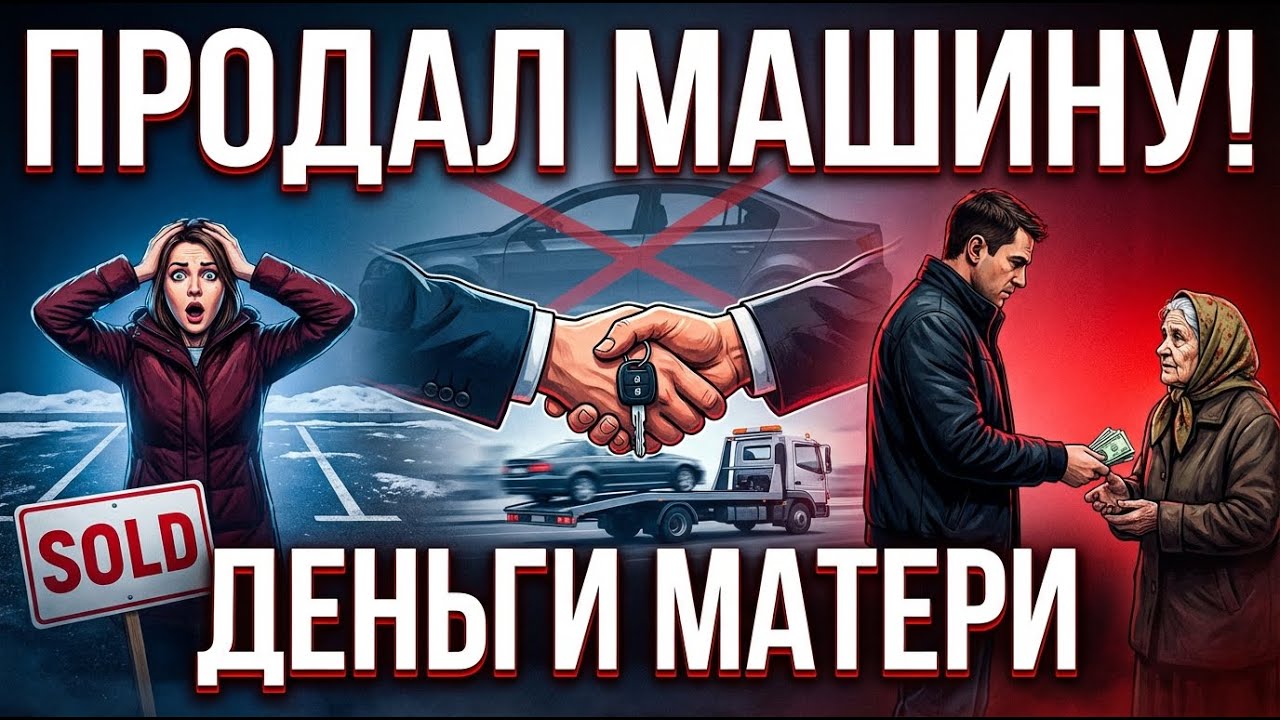 МУЖ тайно ПРОДАЛ мою машину — деньги отдал МАТЕРИ на лечение