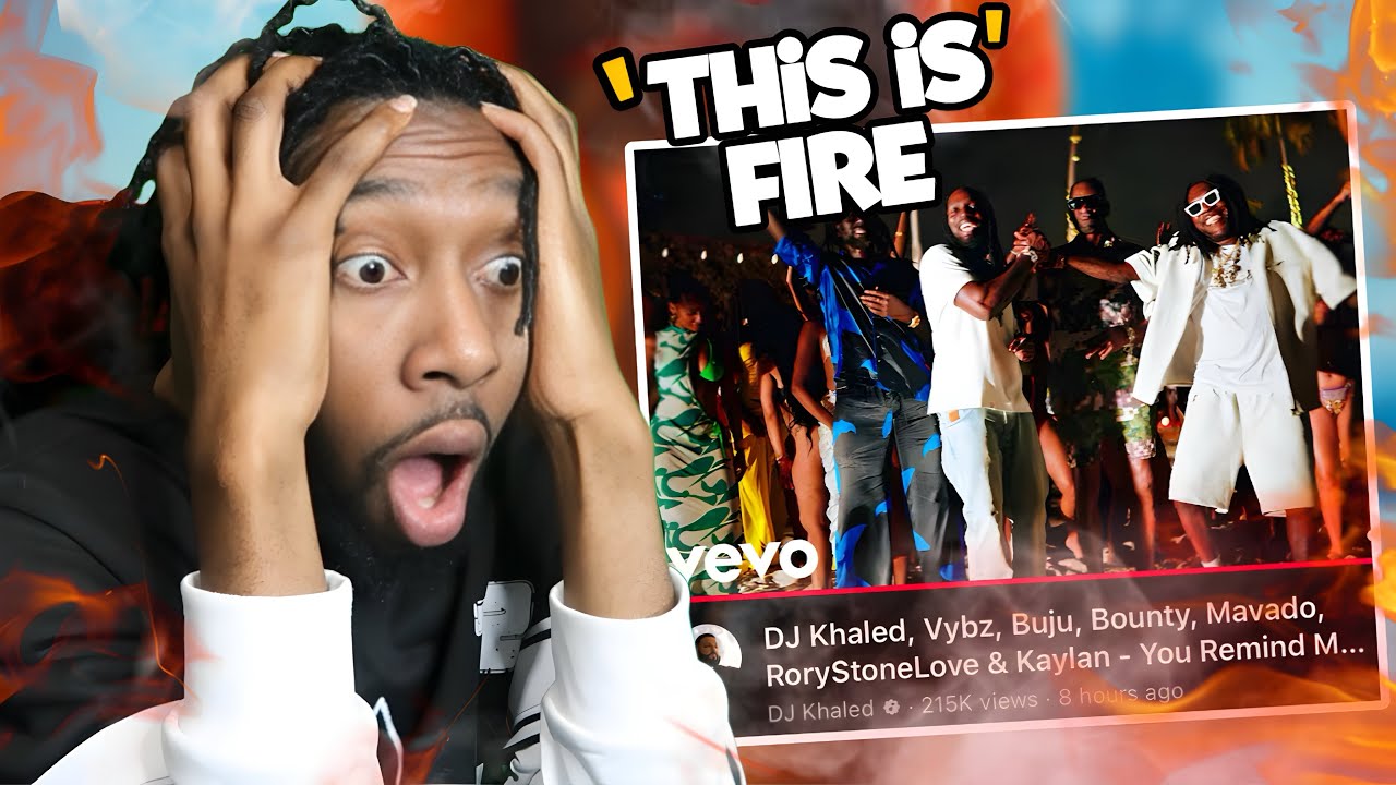 DJ Khaled, Vybz Kartel, Buju, Bounty, Mavado, - You Remind Me (Official Video) 𝐑𝐄𝐀𝐂𝐓𝐈𝐎𝐍