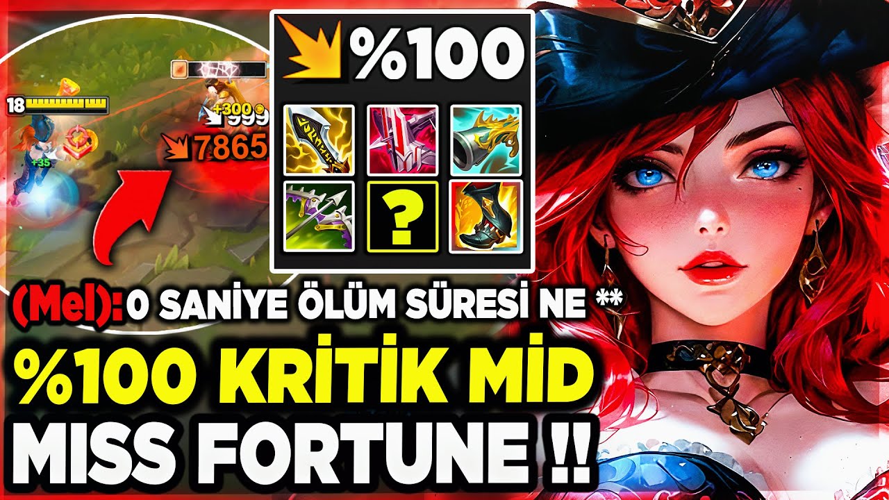 ŞOK OLACAĞINIZ MF VİDEOSU !! TEK DÜZ VURUŞLA YOKEDİYORUM !! MİD MİSS FORTUNE !!