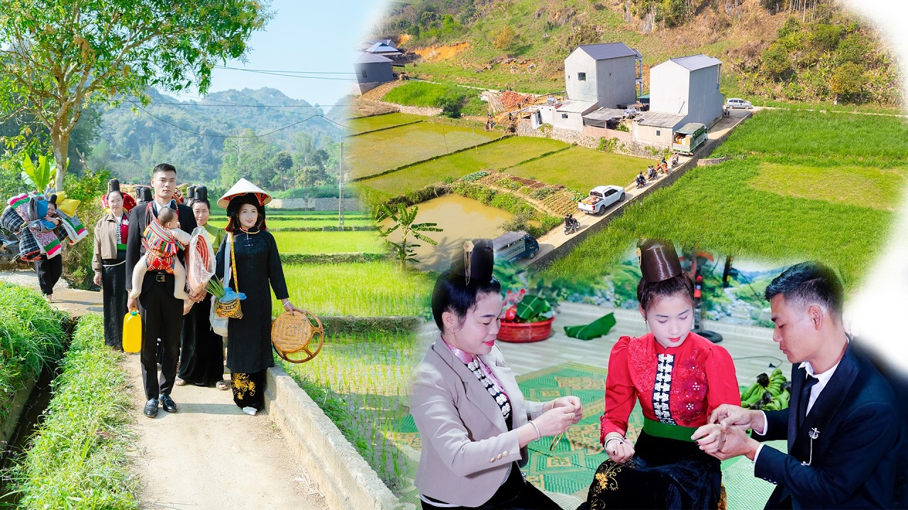TOÀN CẢNH LỄ TẲNG CẨU - ĐÓN ĐỒ - DÂN TỘC THÁI ĐEN TÂY BẮC - [ TÚ OANH & HẢI AN ]