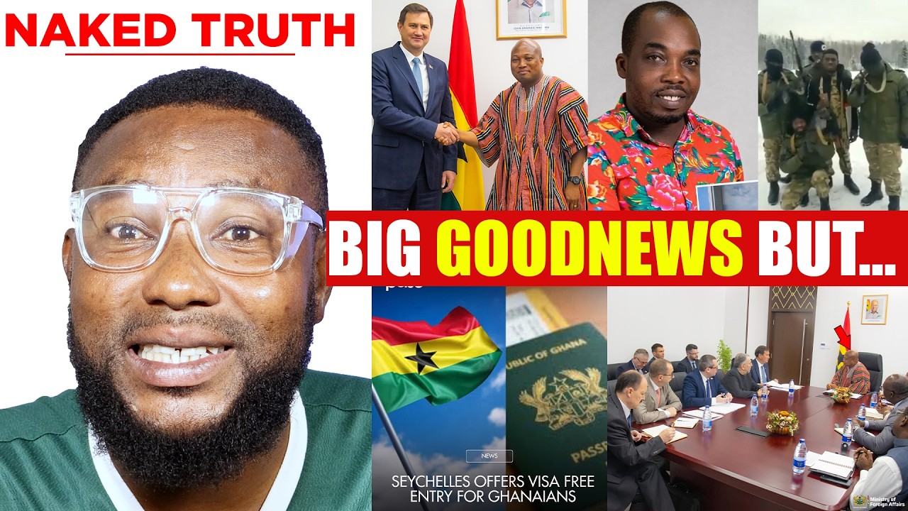 🔥BIG TRAVEL NEWS FOR GHANA: Visa-Free Travel, Russia War Death & Emergency Evacuation Updates🚨