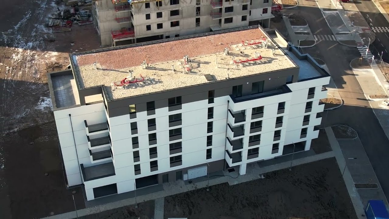 Nové nábrežie Poprad - výstavba december 2024