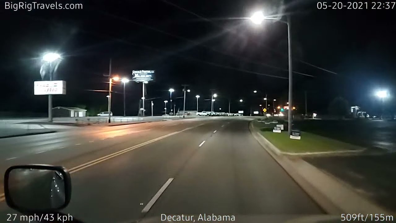 BigRigTravels LIVE | Decatur to Dodge City, AL (5/20/21 10:30 PM)