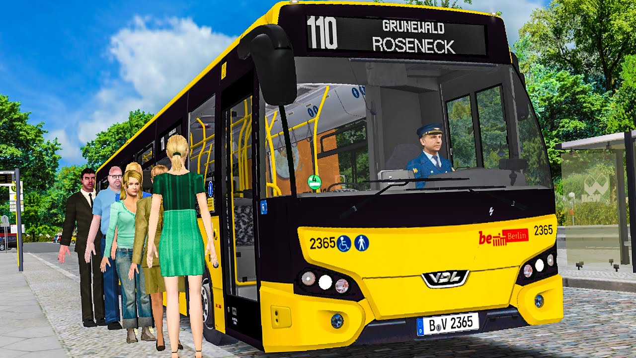 OMSI 2: Quer durch Berlin im VDL CITEA BVG-Edition auf der 110! | Bus Simulator