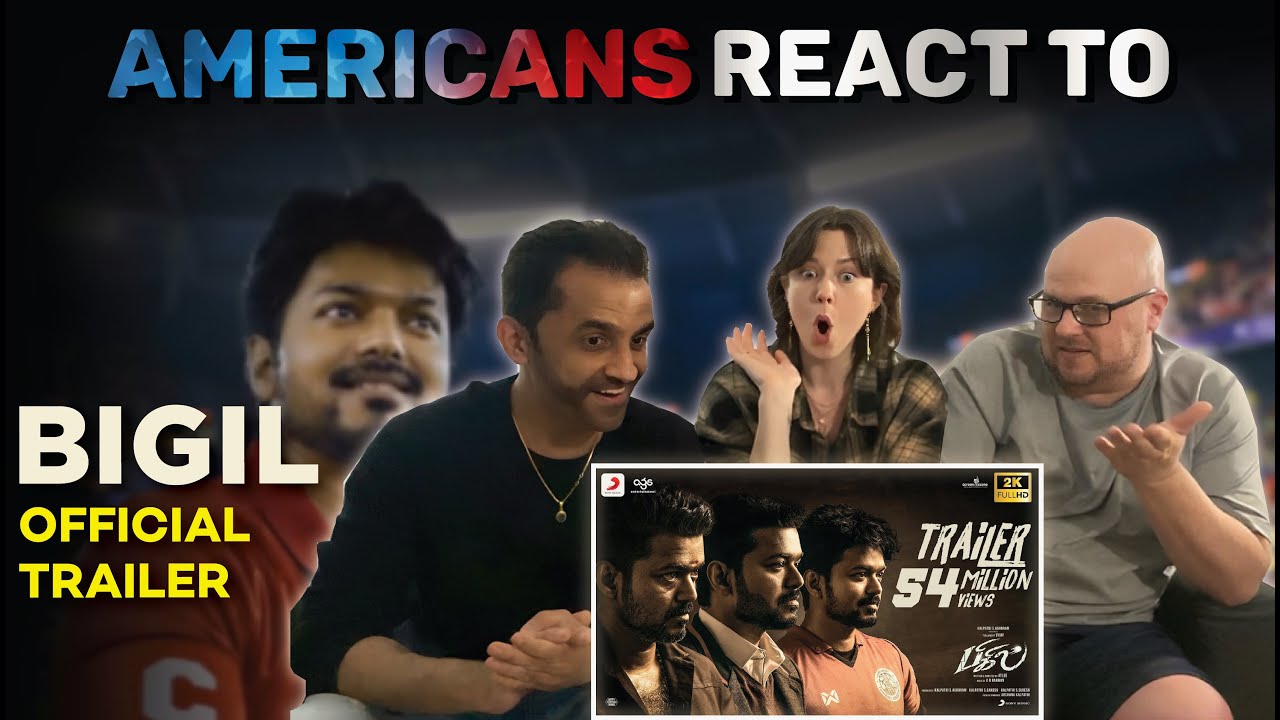 Bigil – Official Trailer Reaction by New Yorkers | Thalapathy Vijay, Nayanthara, A.R. Rahman, Atlee