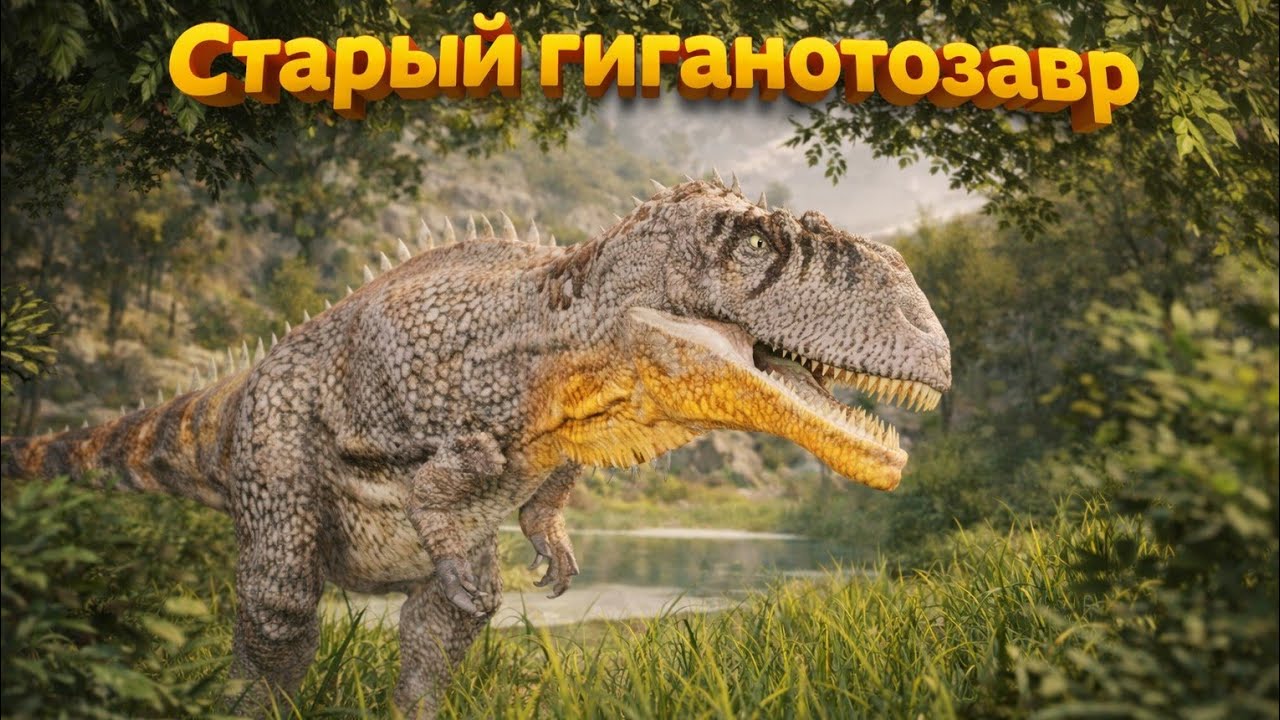🌿Обзор на старого гиганотозавра🌿