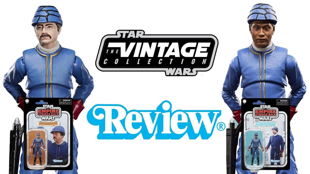 Star Wars The Vintage Collection Bespin Security Guards (Helder Spinoza and Isdam Edian)