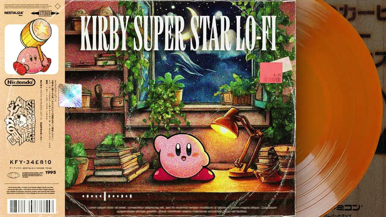 Kirby Super Star 🌌🎧 Lo-Fi Beats to Dream To ✨🌙