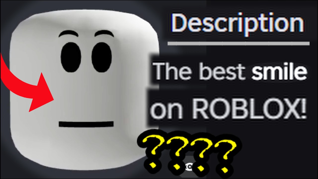Описания лиц в ROBLOX... испорчены?