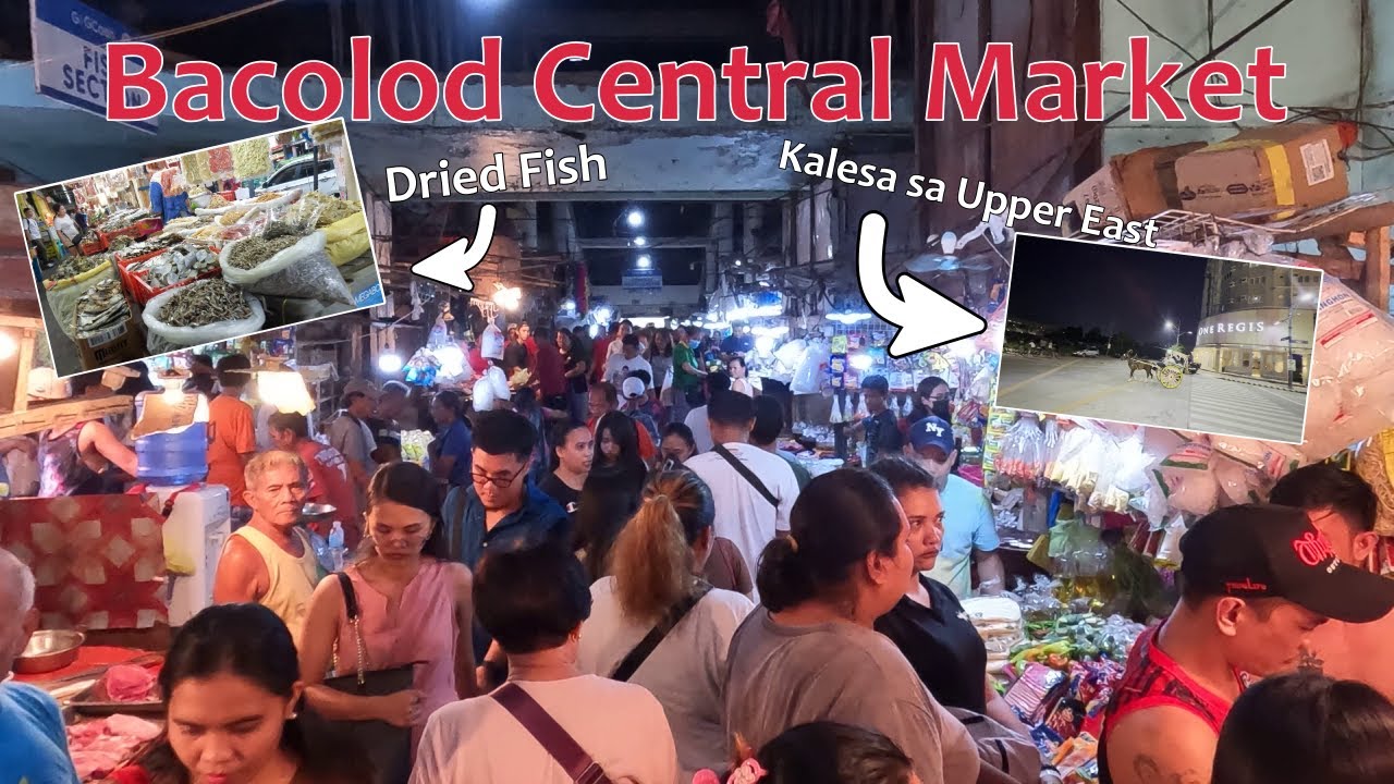 Afternoon Walk at Bacolod Central Market and The Upper East by Megaworld