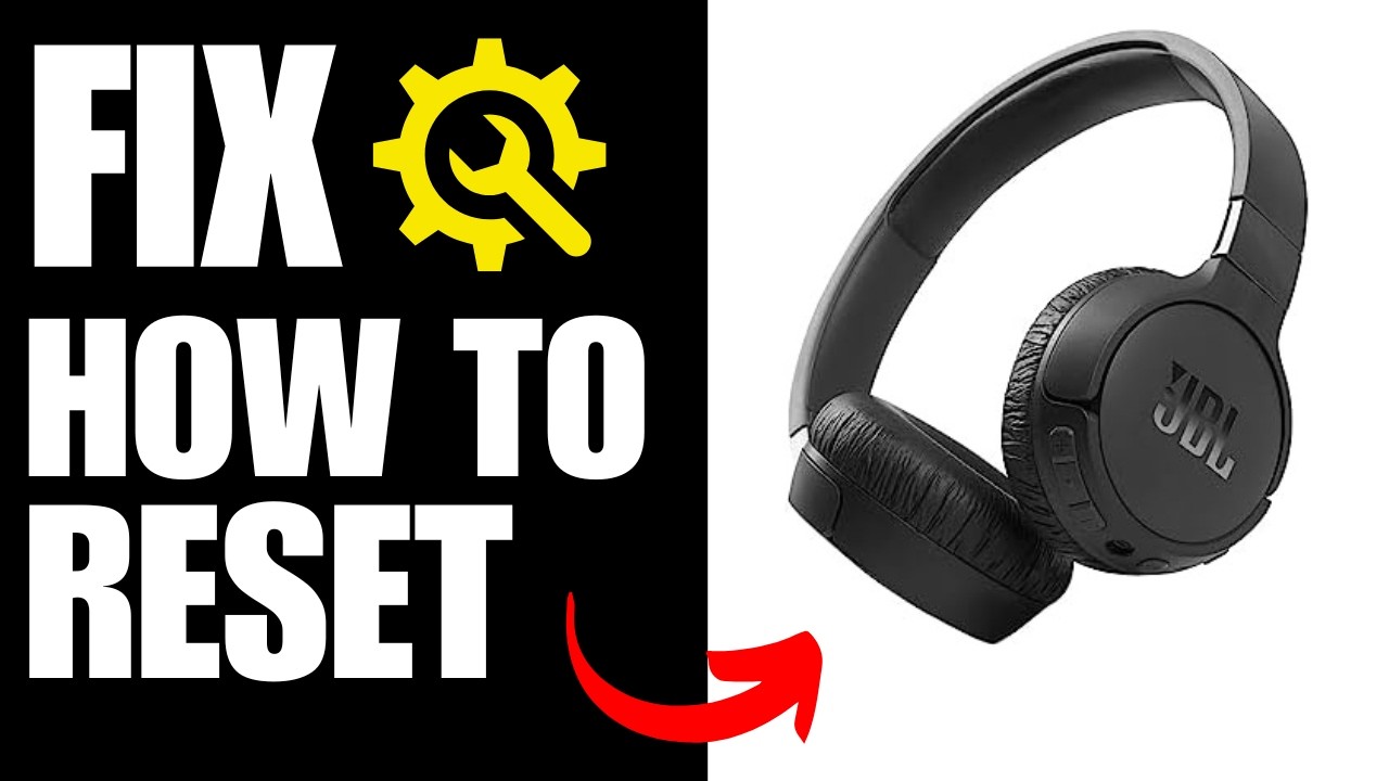 How To Hard Reset JBL Tune 560BT/570BT - (WORKS!)