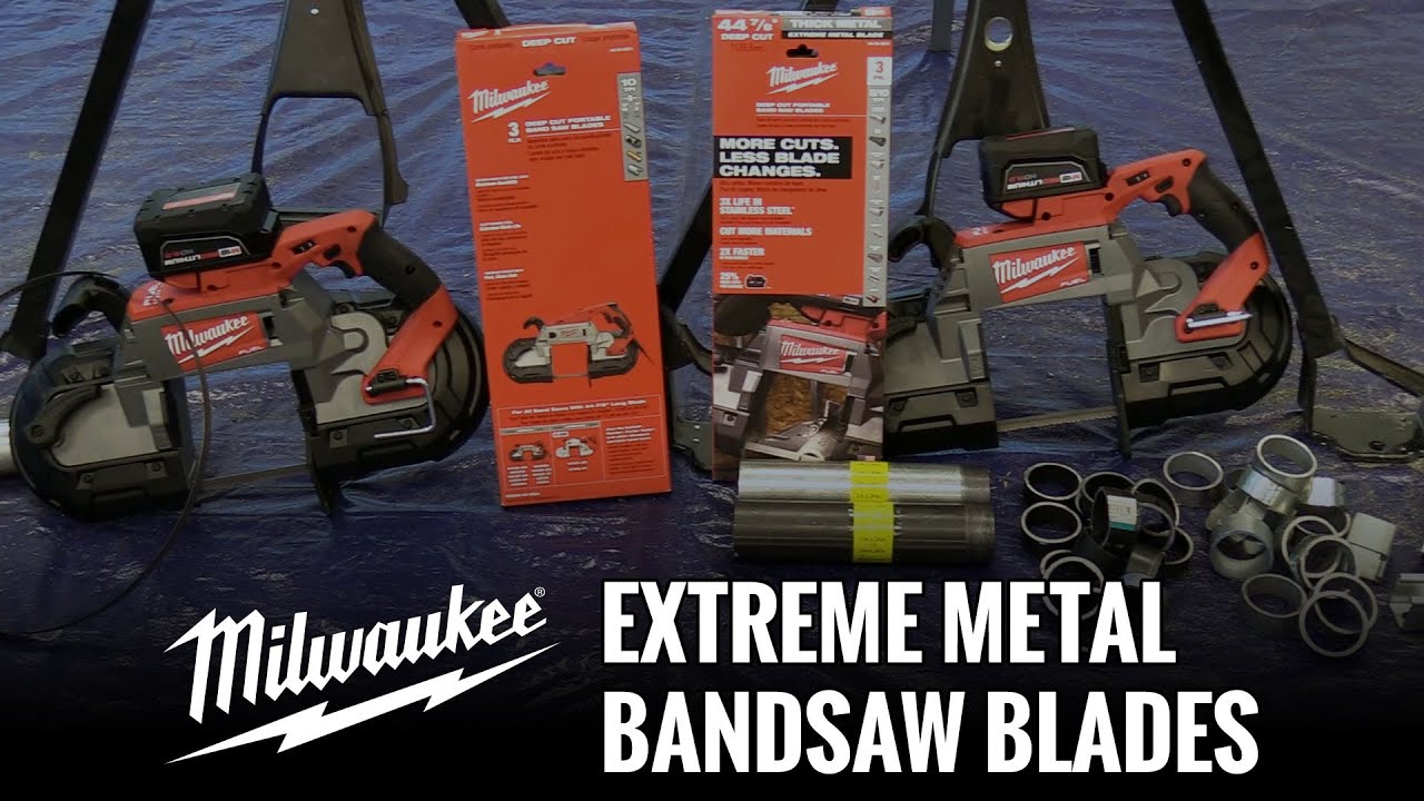 Milwaukee Bandsaw Blades - Old vs. New