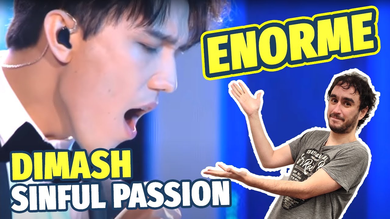 🎶 DIMASH - Sinful Passion 🎶 PRODUCTOR MUSICAL REACCIONA