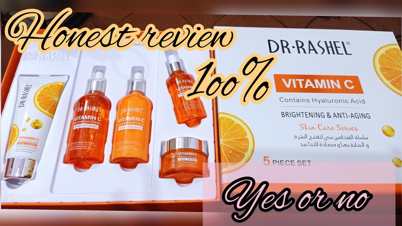 DR RASHEL brightening and anti-aging skin care series unboxing and honest review #unboxing #drrashel