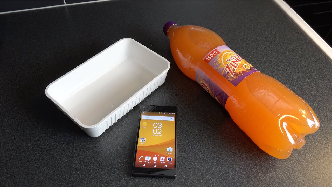 Sony Xperia Z5 Compact Zingo Freeze Test - Will It Survive?