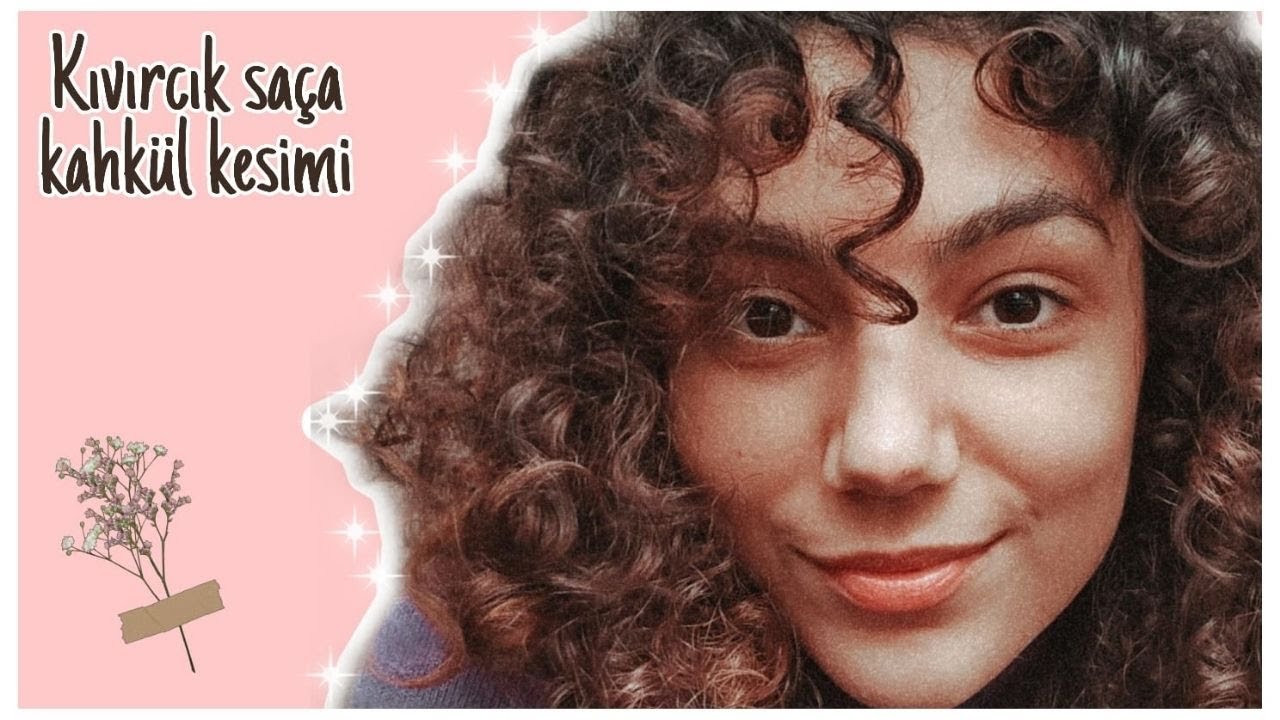 EVDE KAHKÜL KESİMİ| KIVIRCIK SAÇ KAHKÜL KESİMİ| KIVIRCIK KAHKÜL KESİMİ