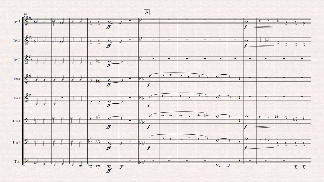 FINLANDIA arranged for Brass Octet
