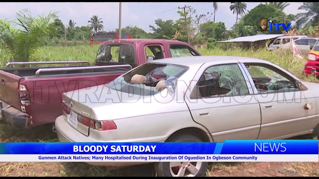 Gunmen Attack Natives; Many Hospitalised During Inauguration Of Oguedion In Ogbeson Community