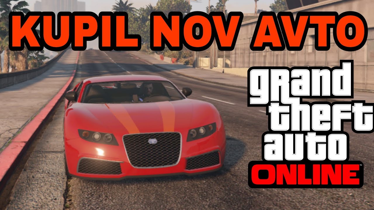 Kupil sem nov avto / GTA 5 online [SLO]