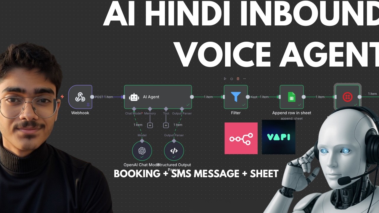 Build an AI Inbound Hindi Voice Agent in 30 Minutes