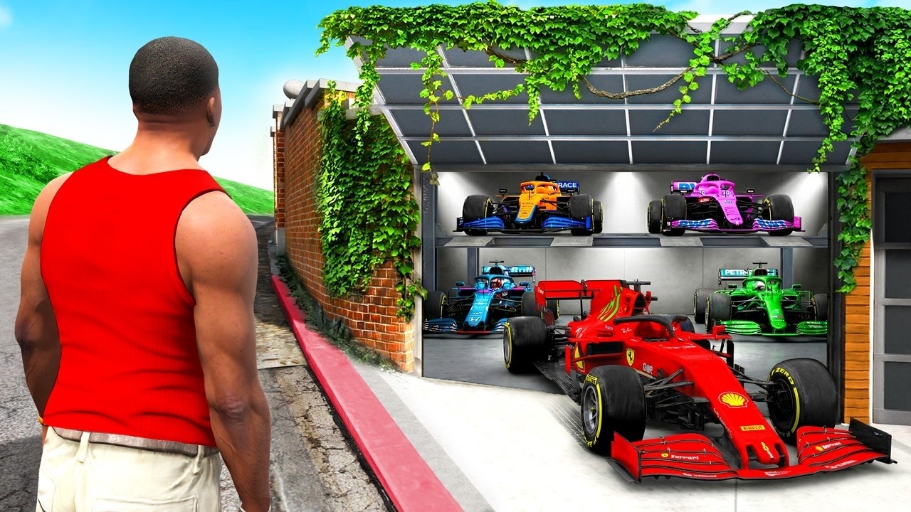 NÂNG CẤP NHÀ ĐỂ XE Của FRANKLIN Trong GTA 5! (Mods)