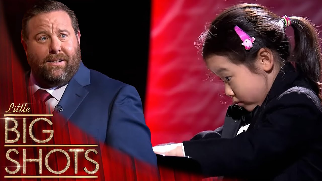 Anke The Amazing 6 Year Old Piano Virtuoso | Little Big Shots Australia