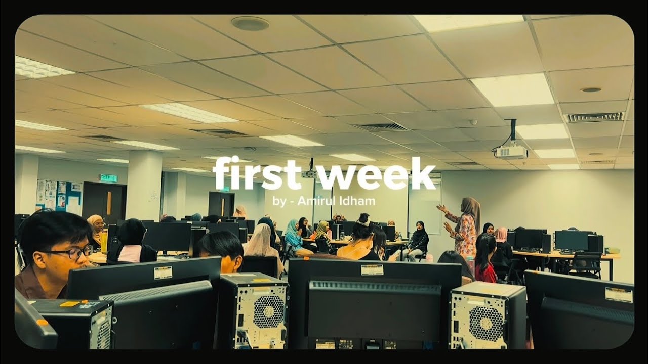 FIRST WEEK OF UNI 📚Universiti Teknologi Malaysia (UTM)
