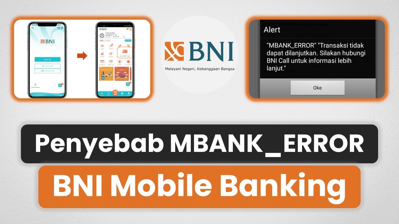 3 Penyebab & Solusi MBANK_ERROR di BNI Mobile Banking