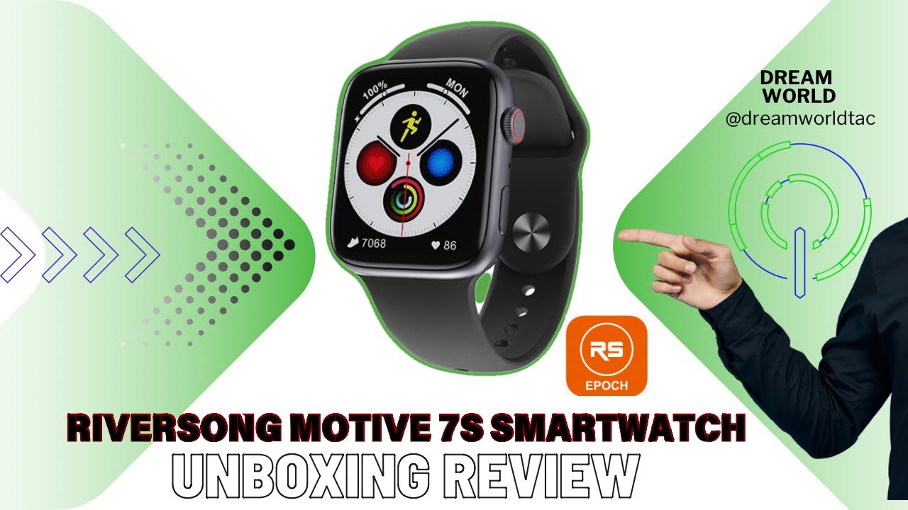 Riversong Motive 7S Unboxing ! How to connect Smartwatch by Phone