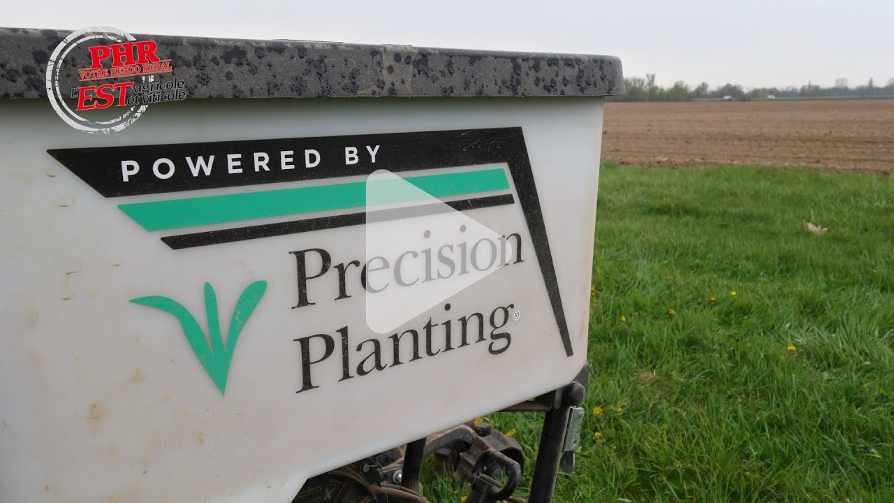 Frédéric Wittmann présente son semoir Precision planting