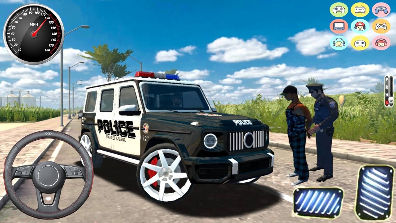 محاكي ألقياده سيارة شرطة العاب شرطة العاب سيارات العاب اندرويد Android Gameplay Police Sim 2022