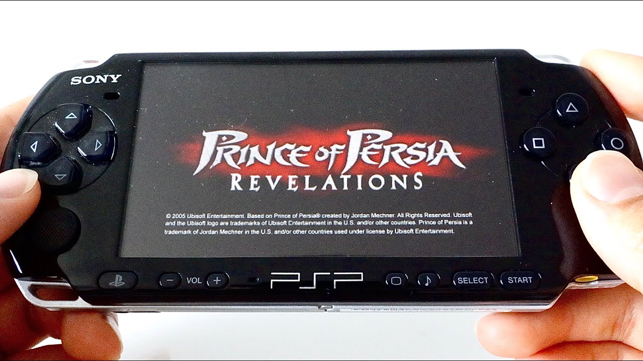 Prince of Persia Revelation Gameplay on PSP