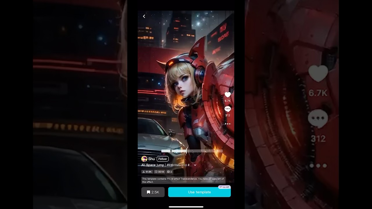 Enter the #AI #Multiverse ✨ 🤯 #capcut #capcutfilter #capcutedit #cccreator