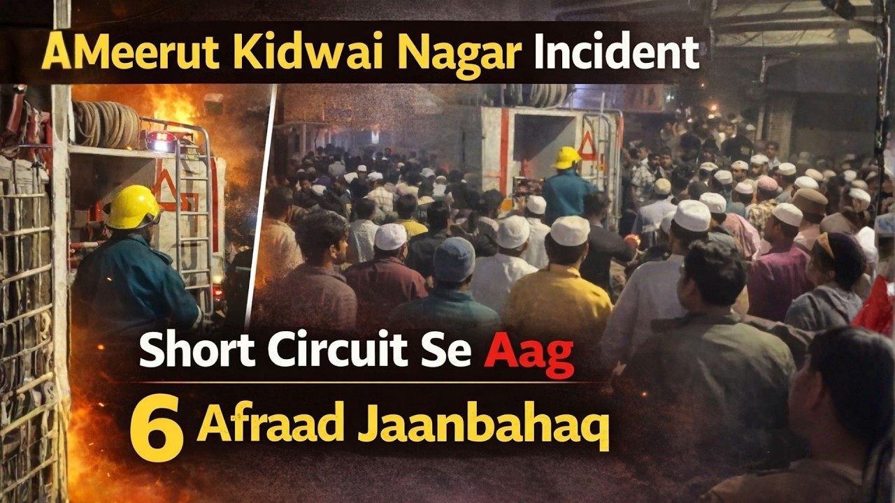 Meerut Kidwai Nagar Haadsa | 2 Bhai Namaz Ada Karne Gaye | Ek Khatoon aur 5 Masoom Bacche Shaheed