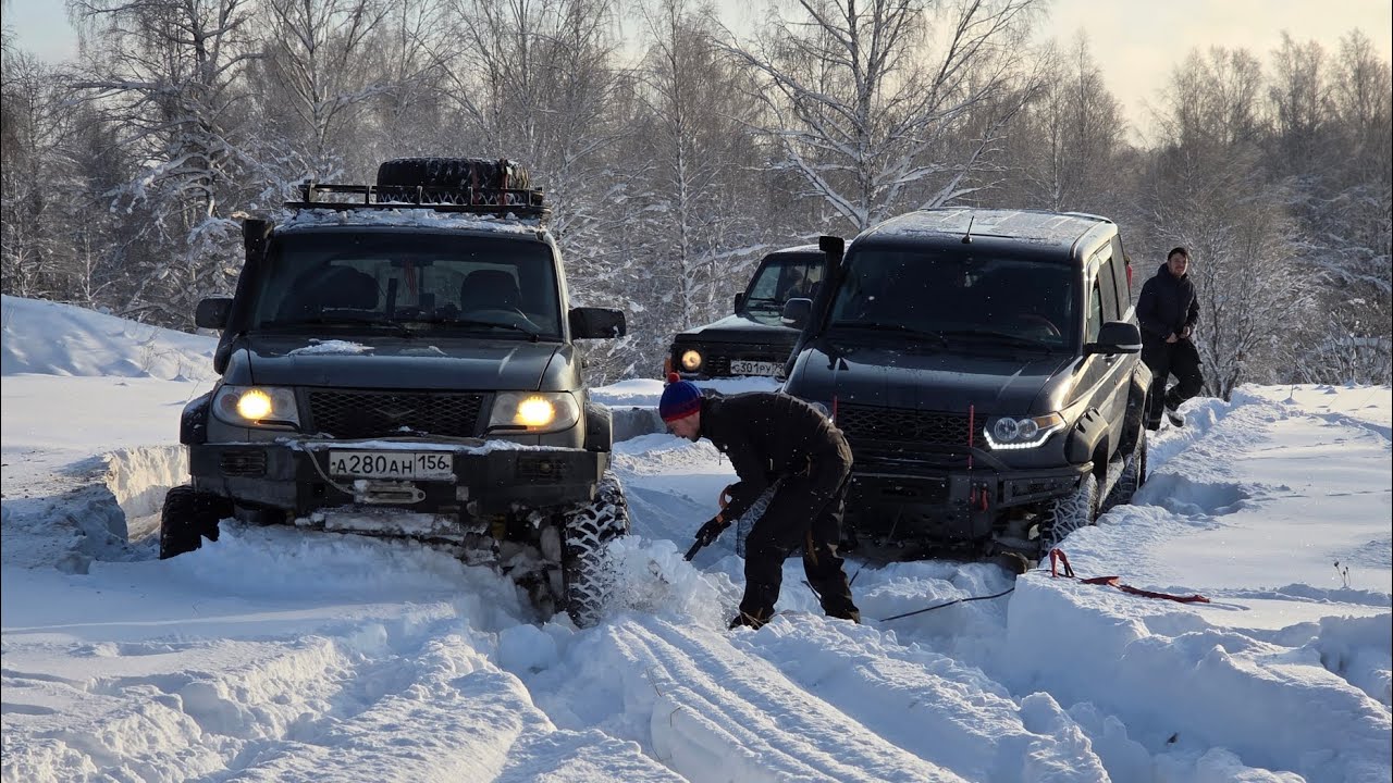 Застряли все и разбил лобовое  #с910ха #уаз 
