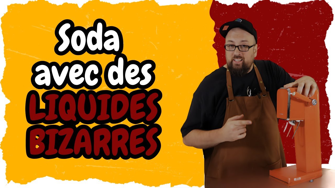 Faire du SODA avec des LIQUIDES BIZARRES - (je vous déconseille le rhum 😅 )