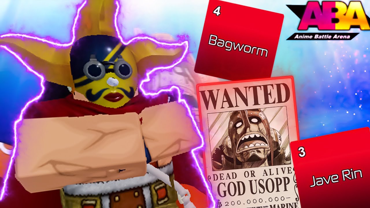 GOD USOPP DESTROYED RANKED! [1v1] [Anime Battle Arena] [ABA]