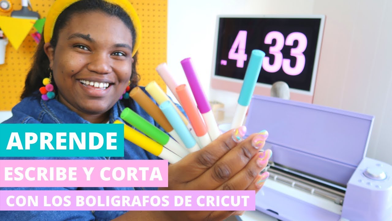 Bolígrafos de Cricut Escribe y Corta SUPER FACIL