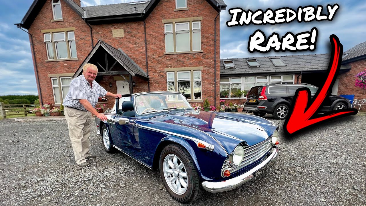 ЛЮБОВЬ ВСЕЙ ЕГО ЖИЗНИ... ЗНАМЕНИТЫЙ БРИТАНСКИЙ TRIUMPH TR5