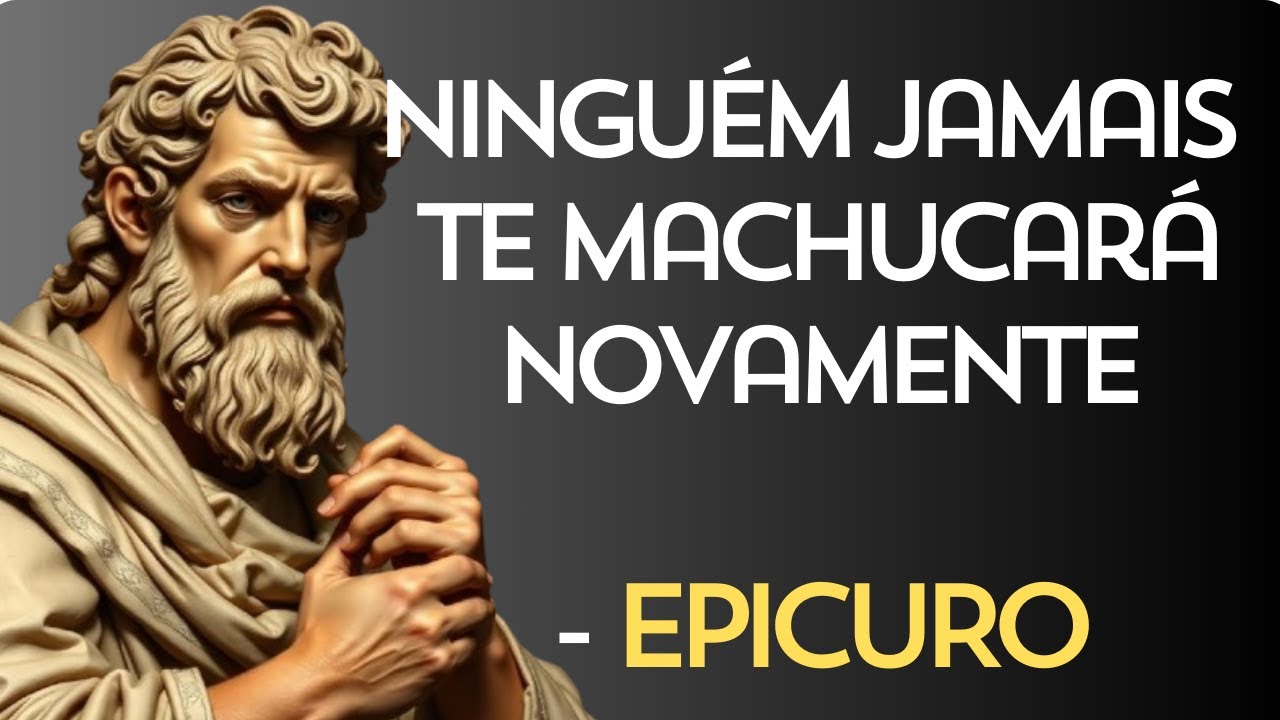 Como Parar de Se Machucar com Tudo e Todos - Epicurismo