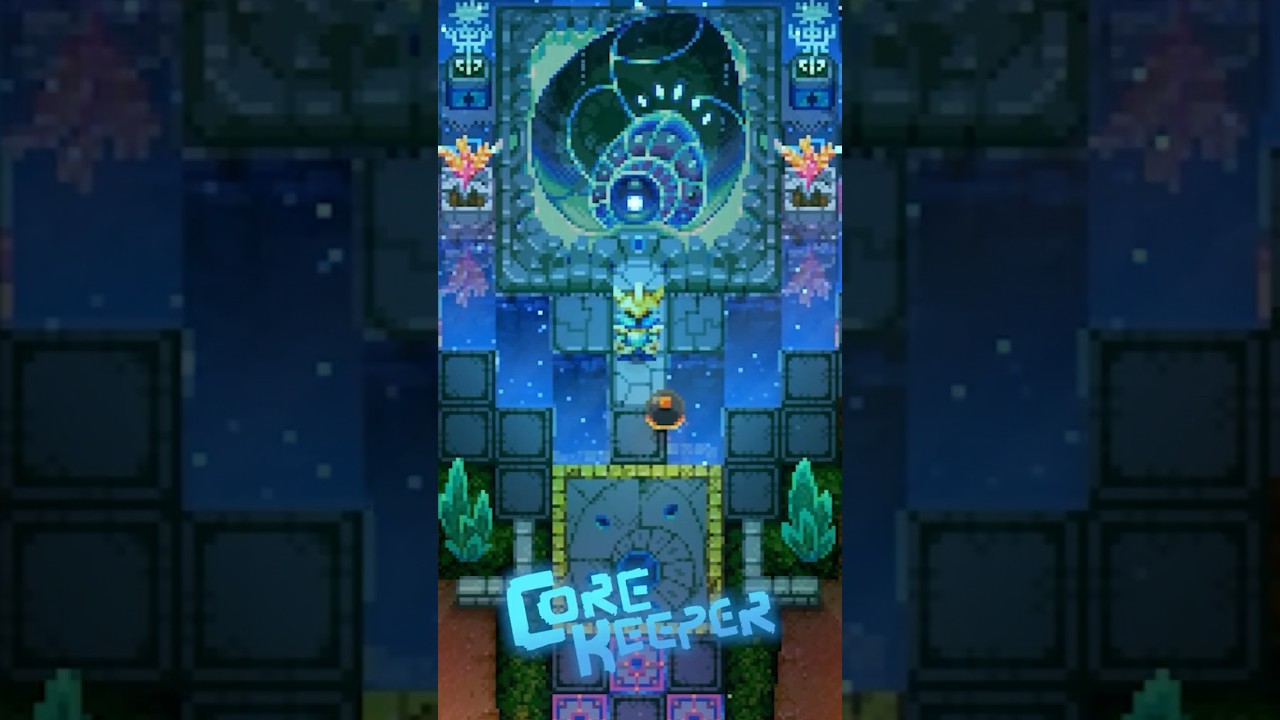 Como HACER Granja de MADERA en CORE KEEPER | Granja de madera afk core keeper #corekeeper #short