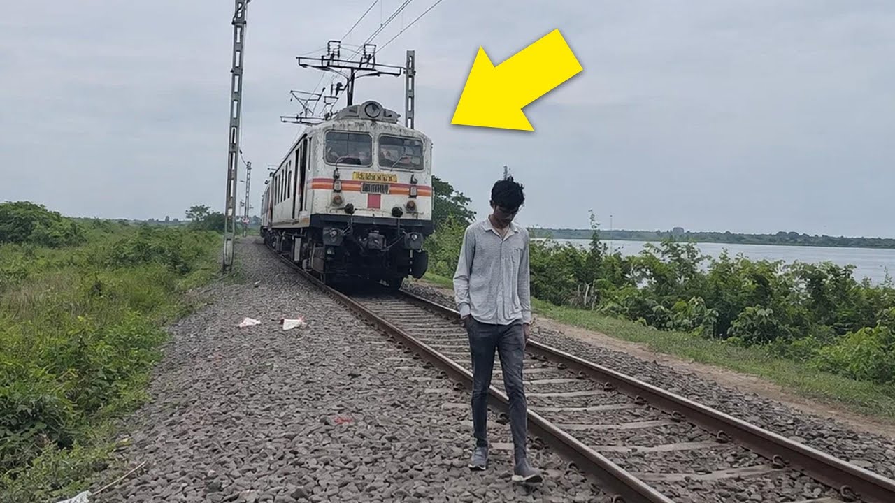 Filming Near Train Tracks Gone Wrong