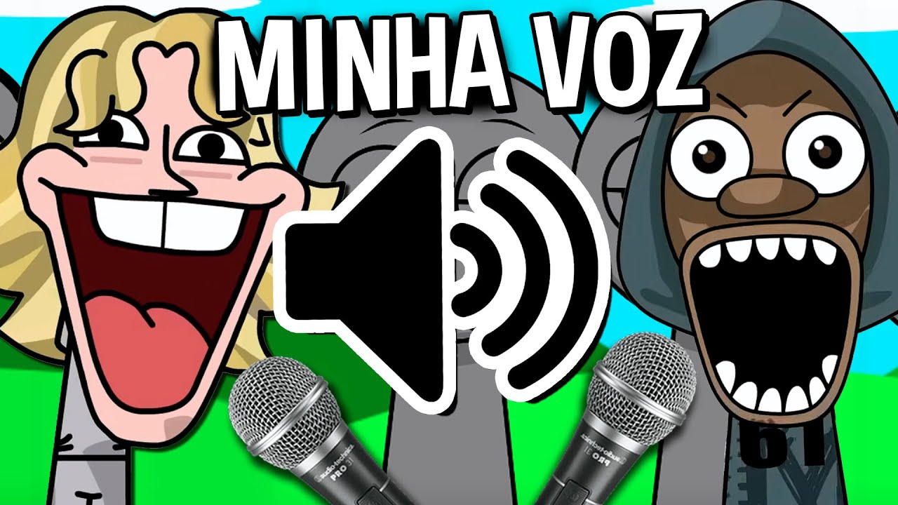 SPRUNKI 61 vs 67 MAS COM MINHA VOZ 😂