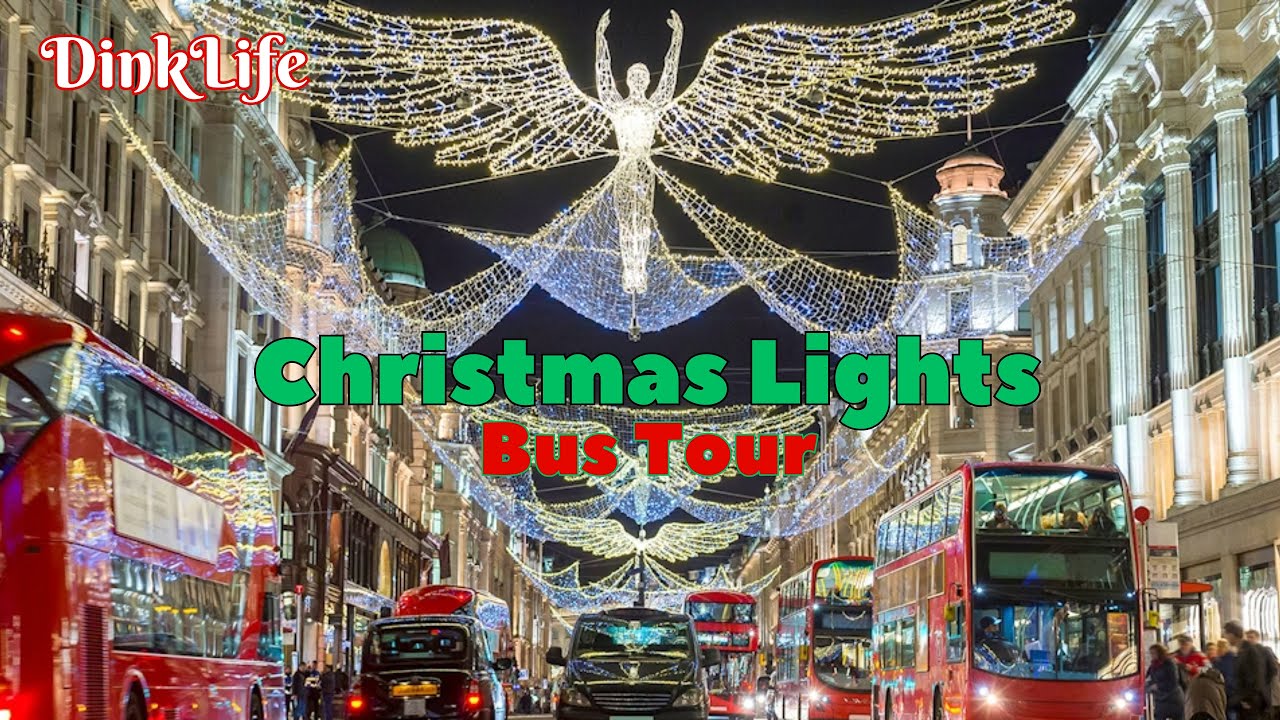 Wycieczka piętrowym autobusem po londyńskich iluminacjach świątecznych &ndash; czy było warto?